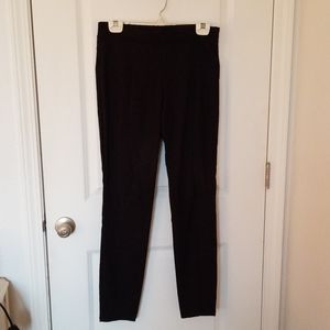 Simply Vera Wang Womens skinny black dress pants